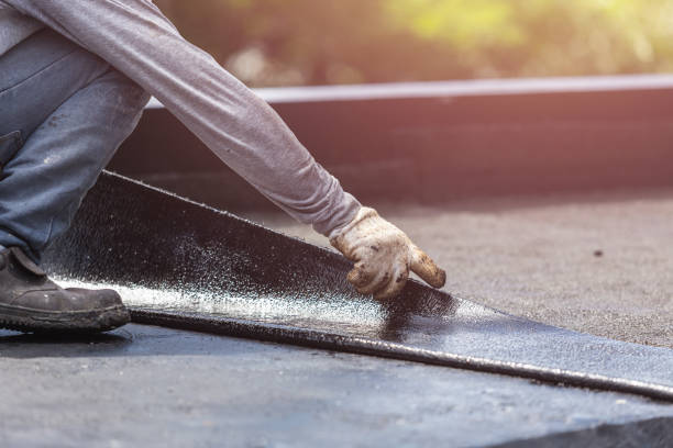 Professional Emergency Waterproofing technician working in Arlington Heights, WA